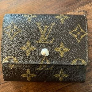 Vintage Louis Vuitton monogram wallet